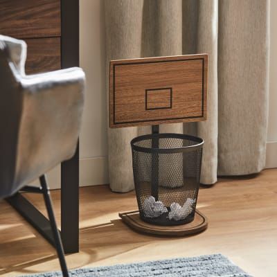 Basketball Hoop Trash Can