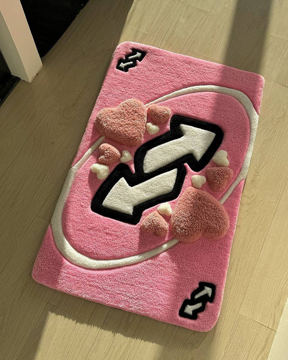 Uno Skin Rug Uno Reverse Rug – Mireya