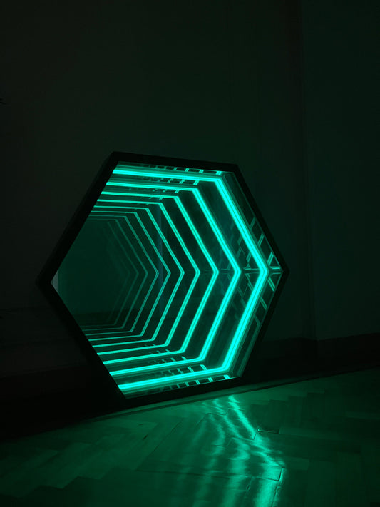 Infinity Mirror Hexagonal