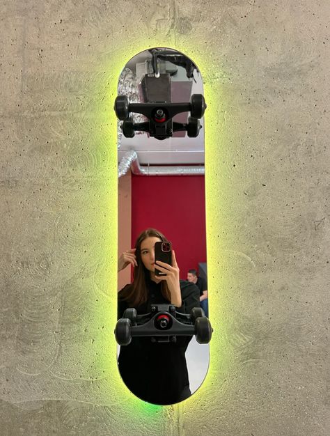 Skateboard Mirror