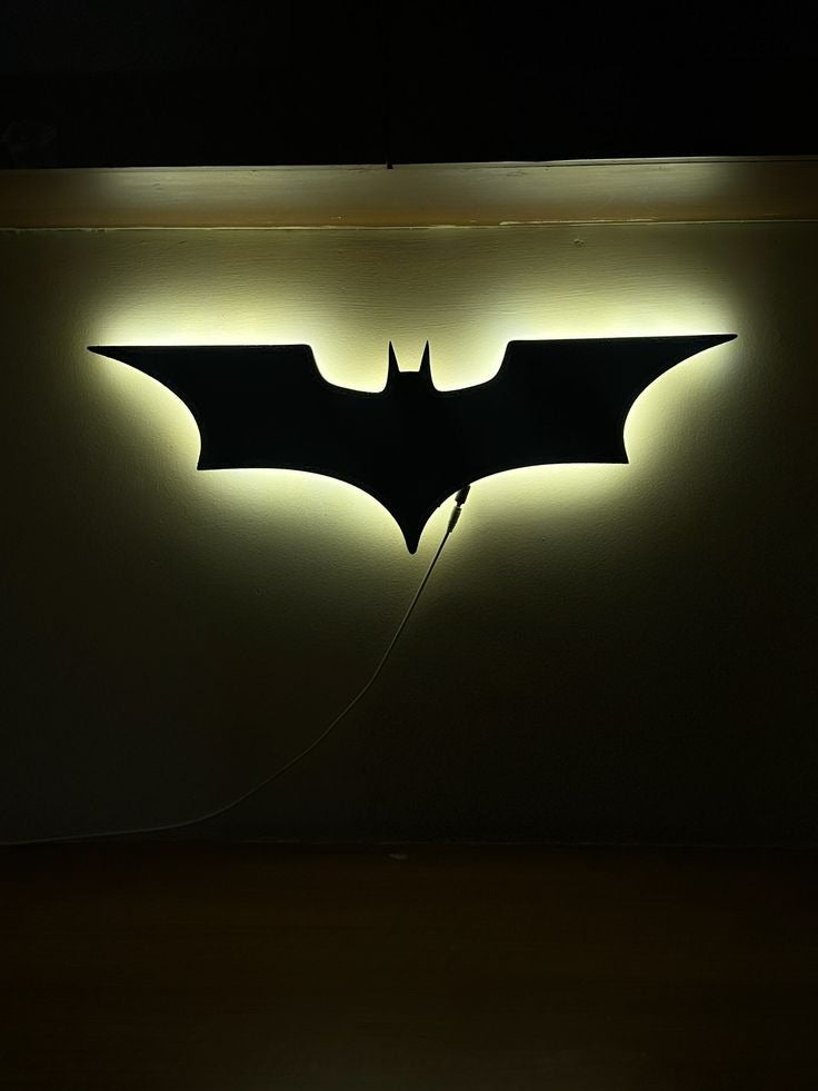 Batman Logo Led Sign