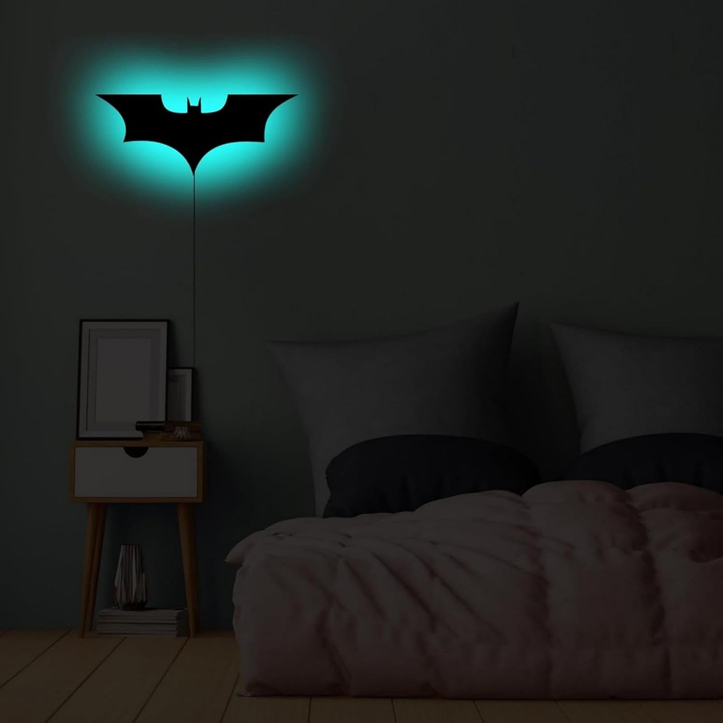 Batman Logo Led Sign