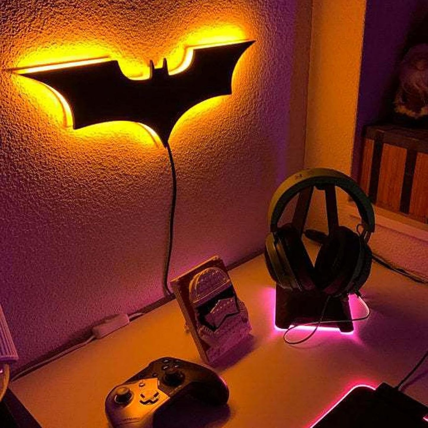Batman Logo Led Sign