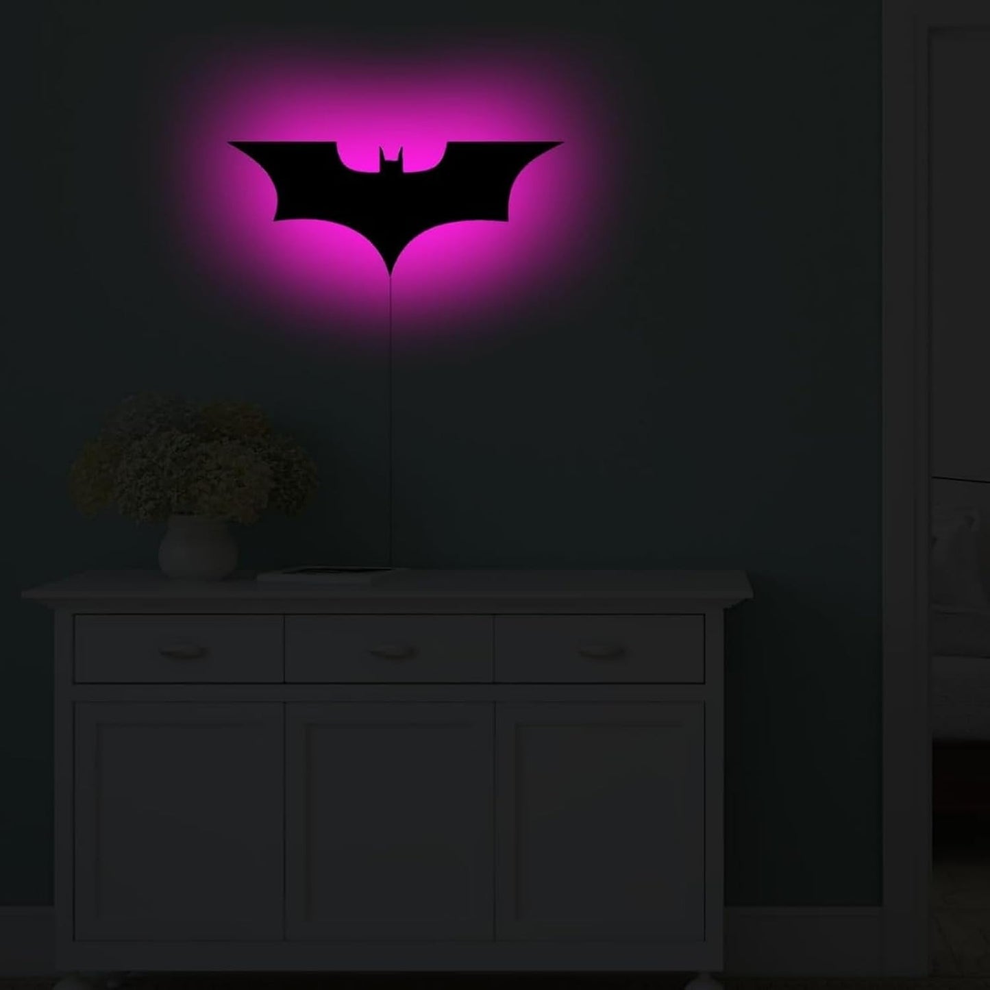 Batman Logo Led Sign