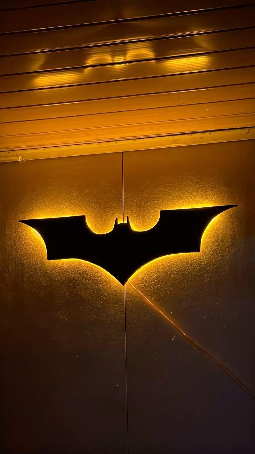 Batman Logo Led Sign